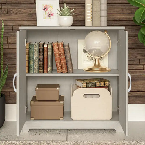 30W Small Storage Cabinet with Doors