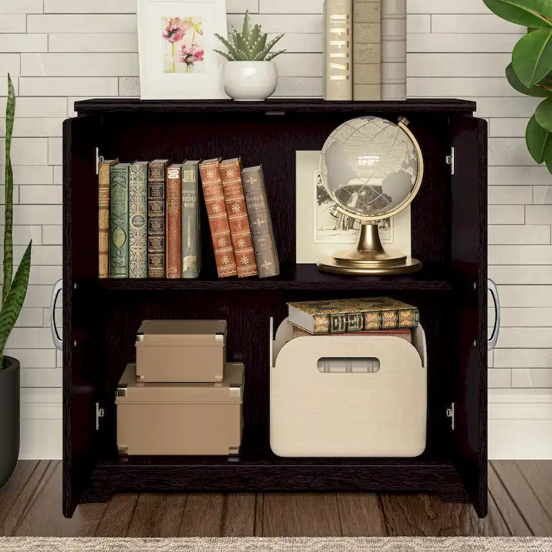 30W Small Storage Cabinet with Doors