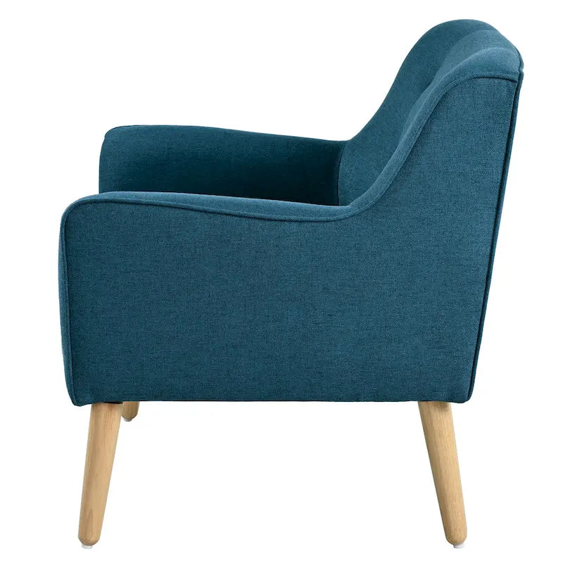 Felicity Mid-century Modern Tufted Armchair by Christopher Knight Home