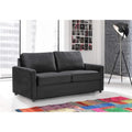 Velvet 70 inch Square Arms Sofa Bed