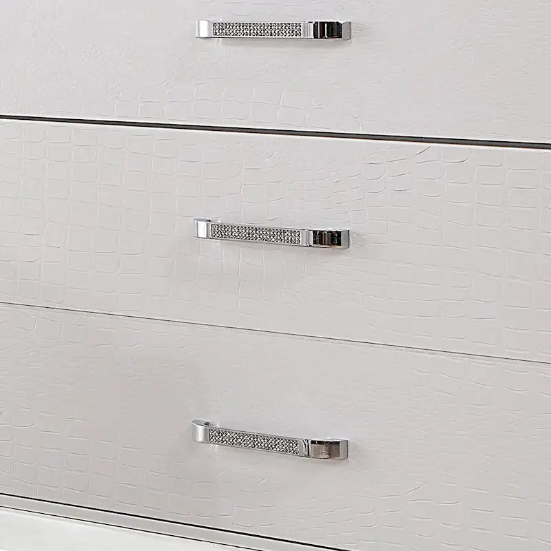 Modern 62-inch Wide Solid Wood 9-Drawer Dresser