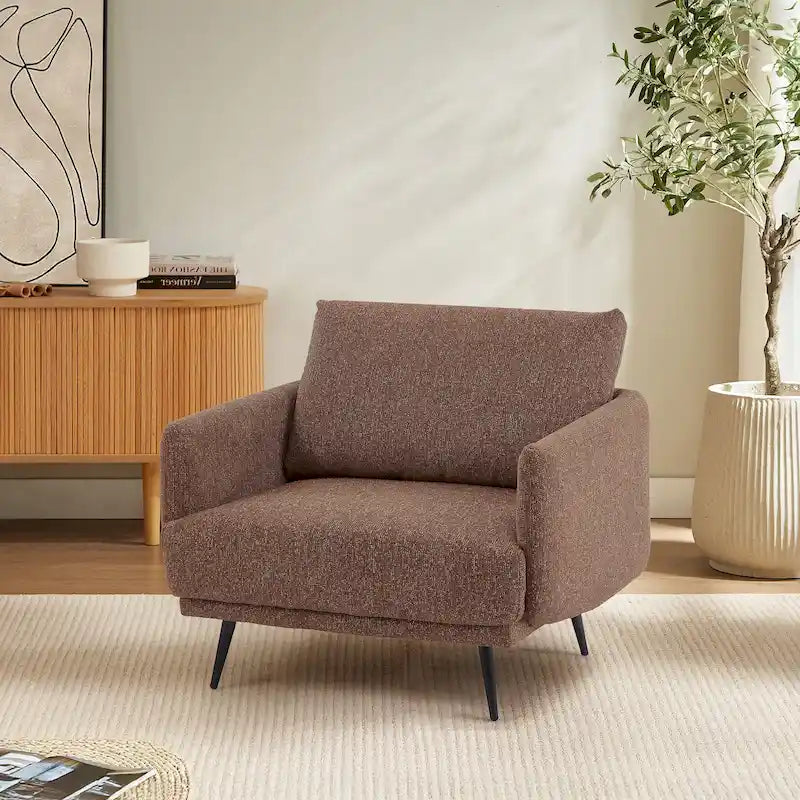 37.5W Oversized Armchair Leisure Sofa Accent Chair