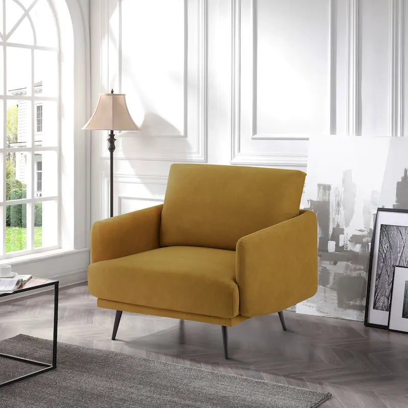 37.5W Oversized Armchair Leisure Sofa Accent Chair