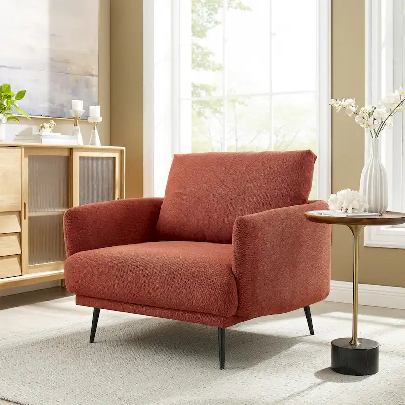 37.5W Oversized Armchair Leisure Sofa Accent Chair