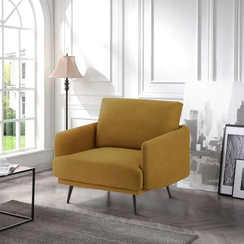 37.5W Oversized Armchair Leisure Sofa Accent Chair