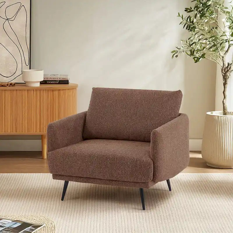 37.5W Oversized Armchair Leisure Sofa Accent Chair