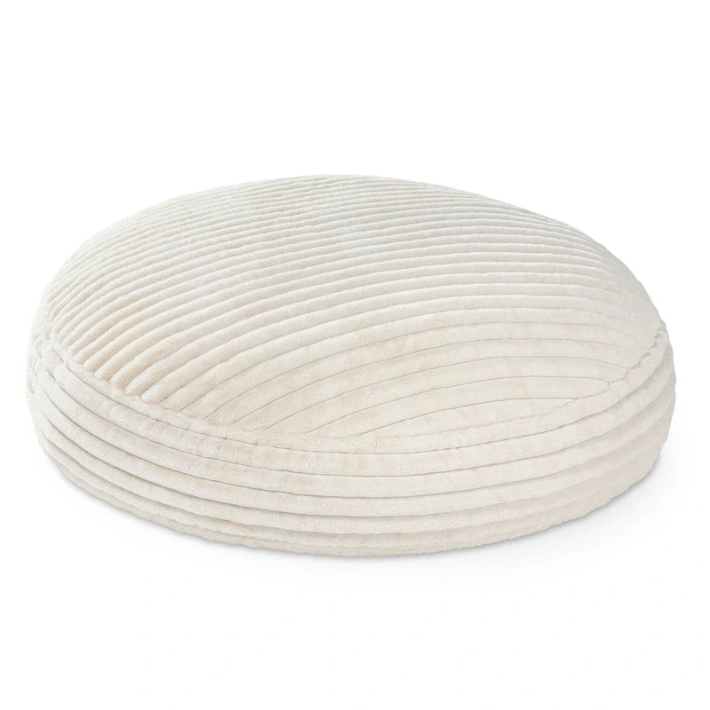 6-Foot Cocoon Large Bean Bag Chair for Adults, Faux Fur