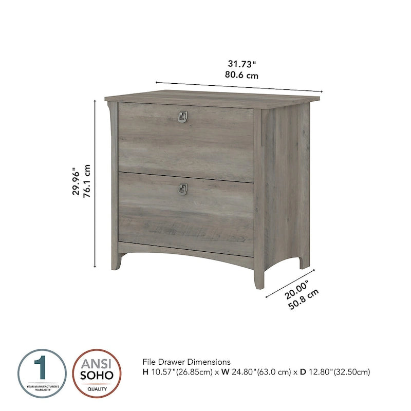 Salinas 2-drawer Lateral File Cabinet