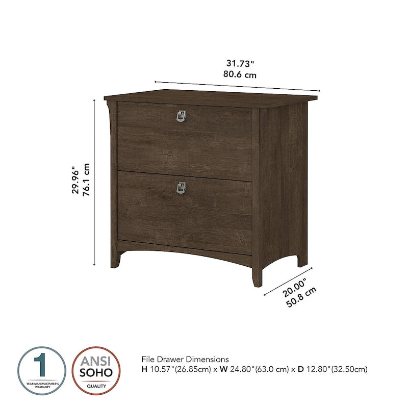 Salinas 2-drawer Lateral File Cabinet