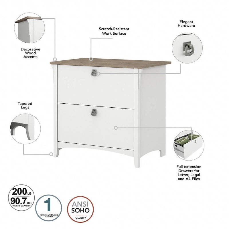 Salinas 2-drawer Lateral File Cabinet
