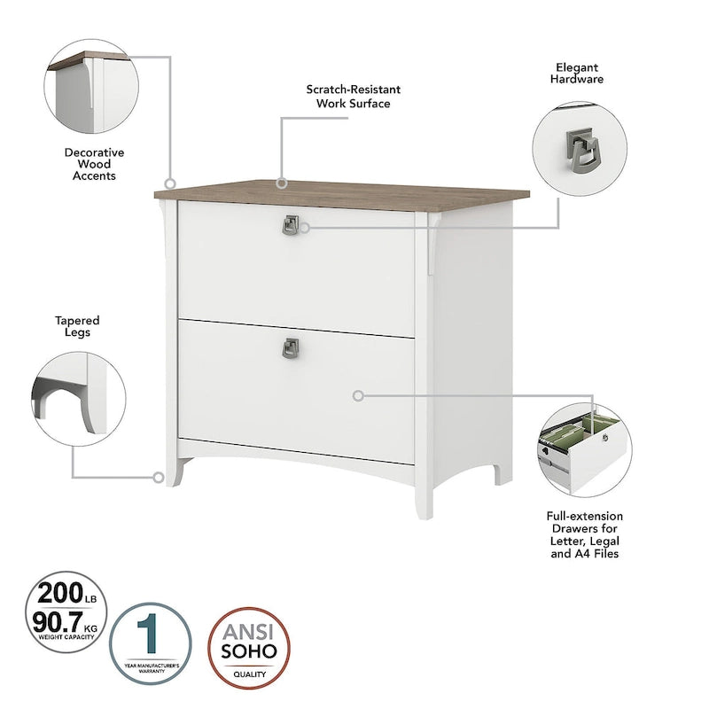 Salinas 2-drawer Lateral File Cabinet