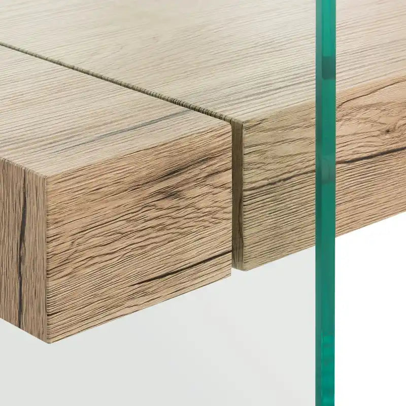 Modern Glass Coffee Table - 43.3 x 23.6 x 16.5 - 43W x 24D x 17H