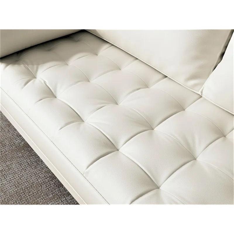 70-inch Vegan Leather Sofa