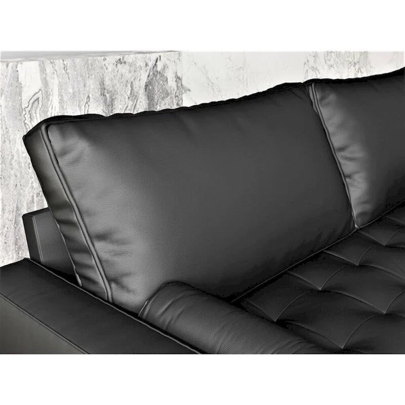 70-inch Vegan Leather Sofa