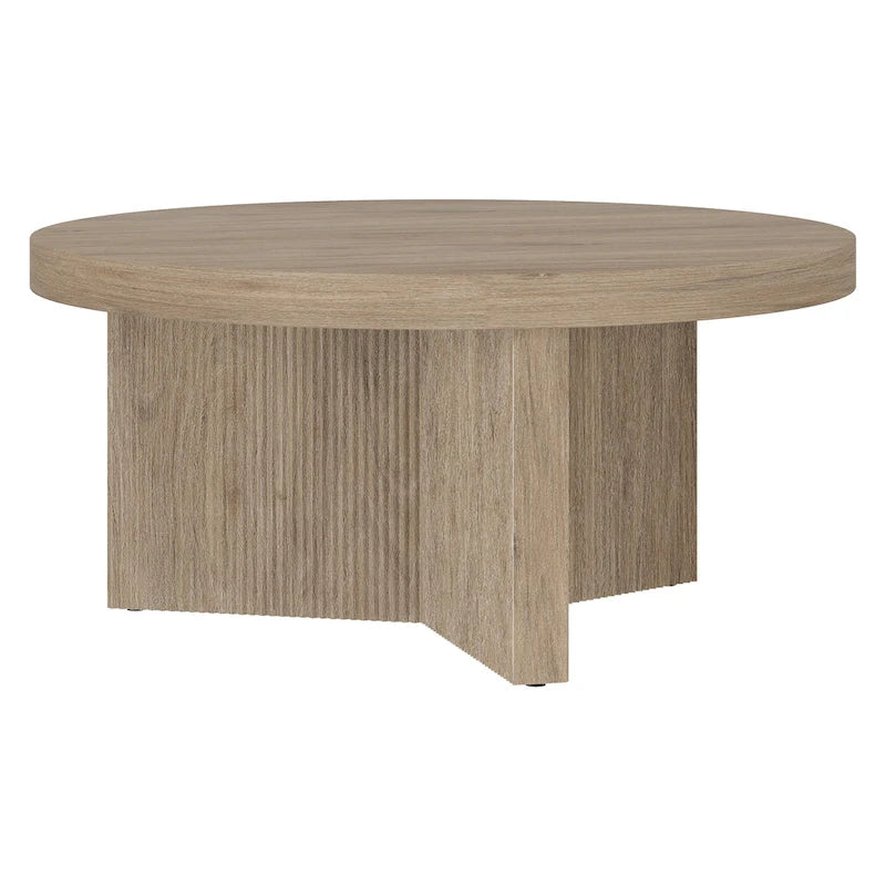 32-inch Wide Round Coffee Table