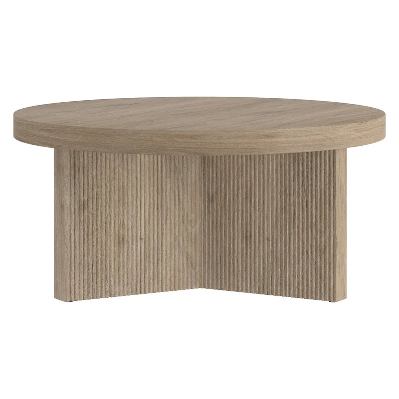 32-inch Wide Round Coffee Table