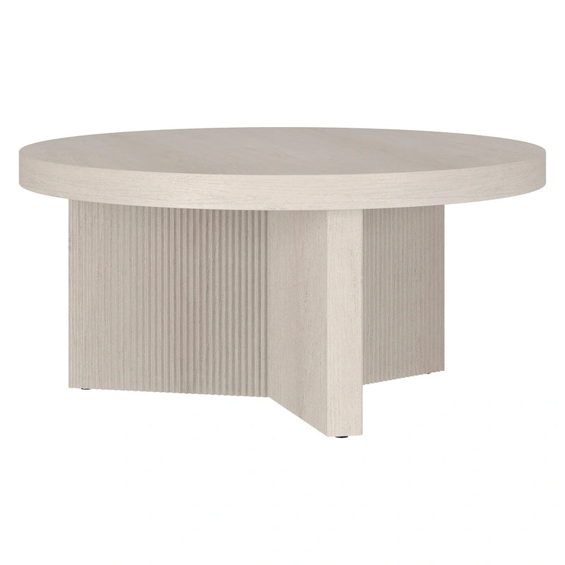 32-inch Wide Round Coffee Table