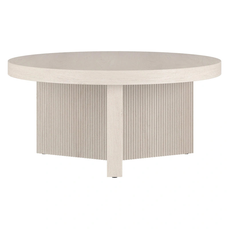32-inch Wide Round Coffee Table