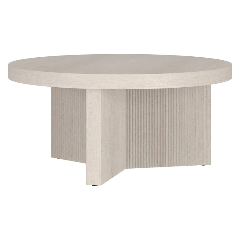 32-inch Wide Round Coffee Table