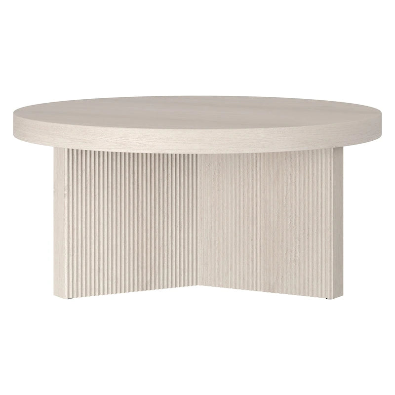 32-inch Wide Round Coffee Table