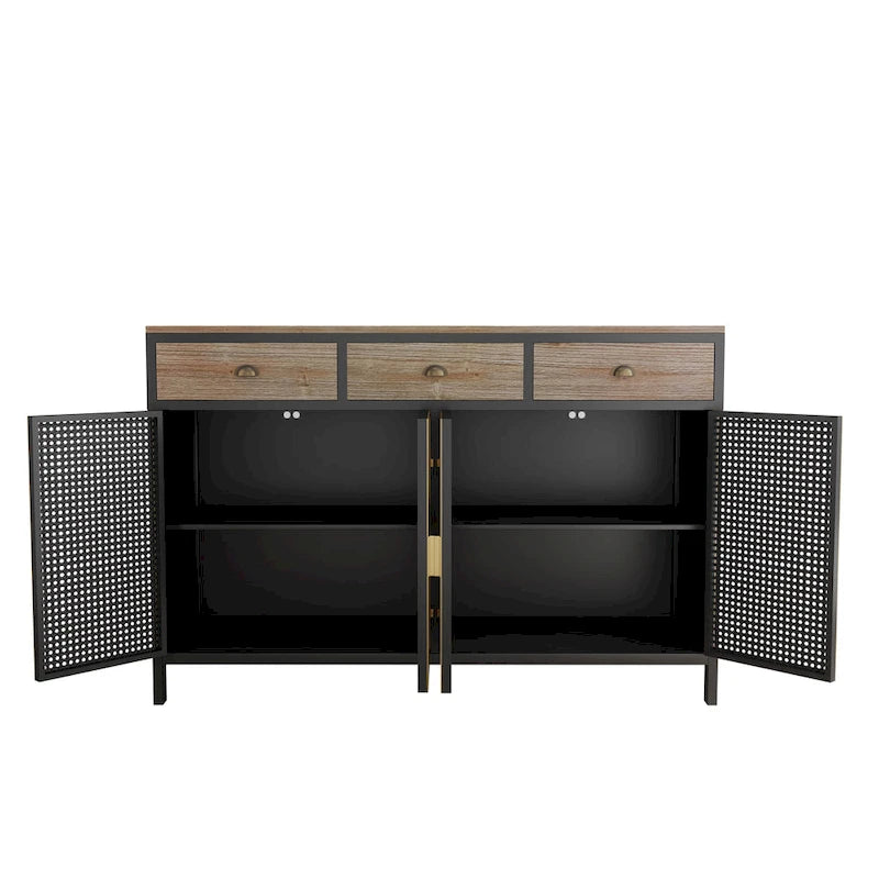 Modern Furniture Decor Sideboard with Drawers and Doors