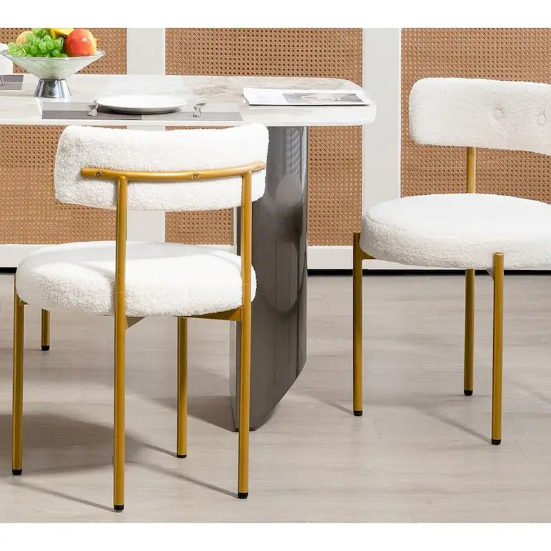 Mid-Century Modern Dining Chairs, Kitchen Chairs (Pair)