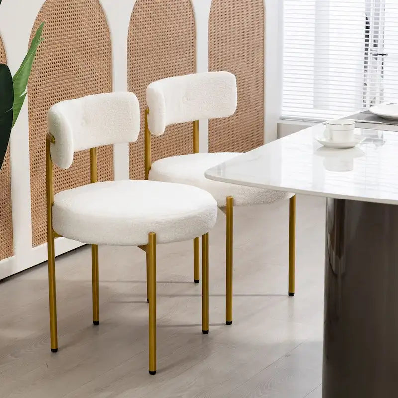 Mid-Century Modern Dining Chairs, Kitchen Chairs (Pair)
