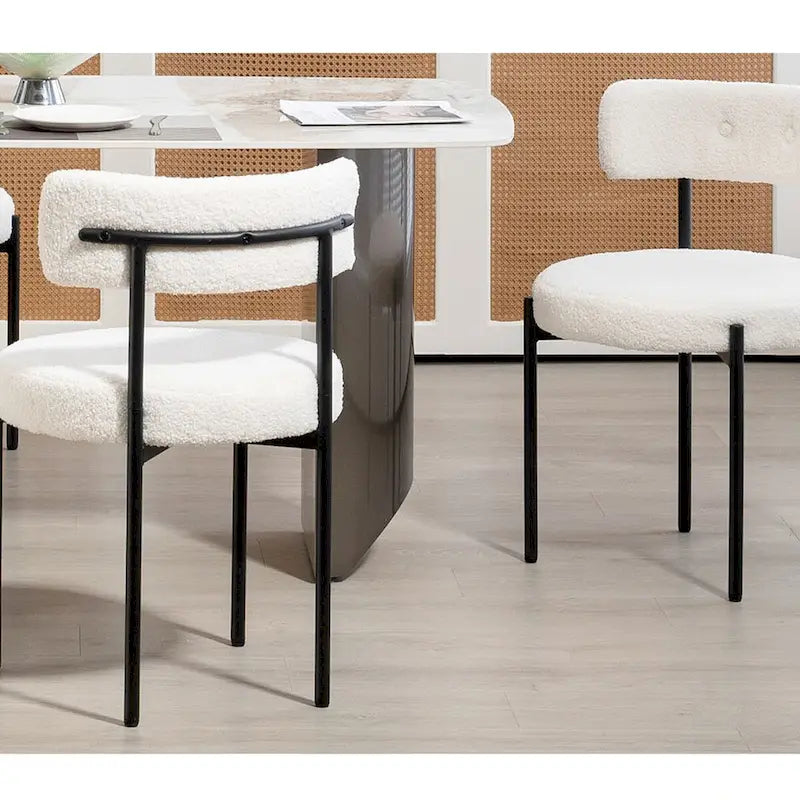 Mid-Century Modern Dining Chairs, Kitchen Chairs (Pair)